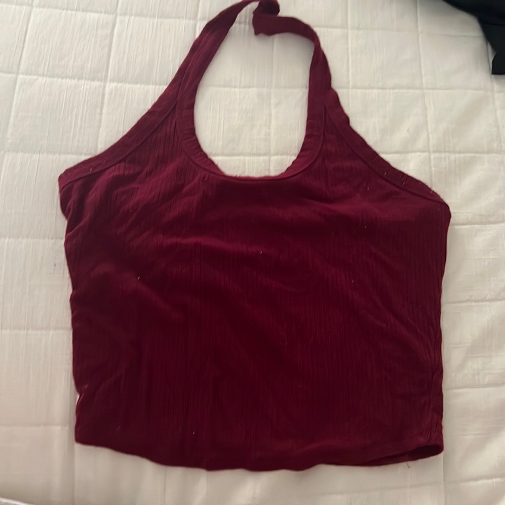 Red Cropped Top - Size 6